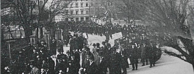 Trauerzug Weimar Kapp-Putsch